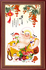 五子戏弥勒