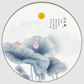荷花图 
