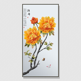 牡丹国画
