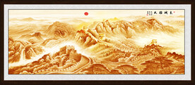 办公室山水装饰画
