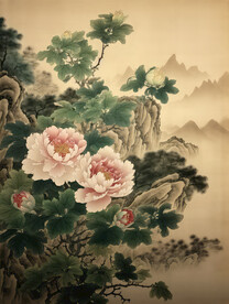 牡丹天下图