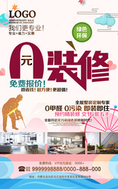 装饰装修公司海报