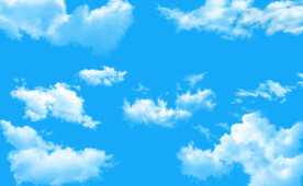 蓝天白云背景