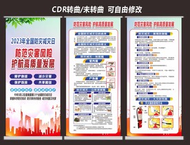 防灾减灾日宣传海报