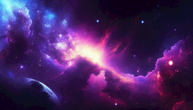 抽象背景 星空