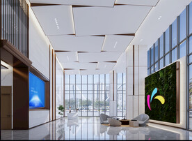 办公大堂效果图