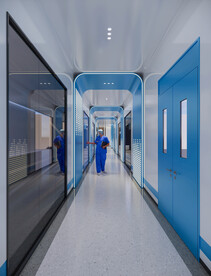 车间过道效果图