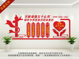 民族团结展板