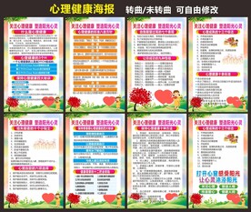 校园心理健康海报