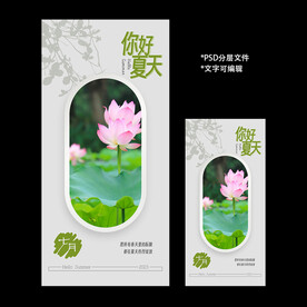 你好  夏天