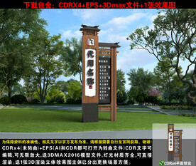 景区指示牌