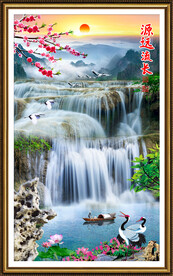 玄关山水画