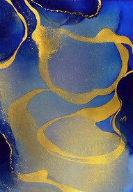 蓝色金箔抽象背景