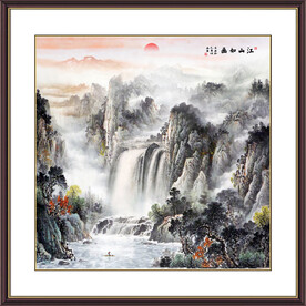 山水风景画