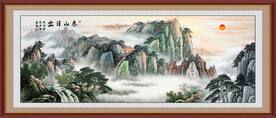 五岳独尊泰山日出