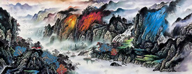 国画山水