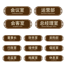 科室牌 