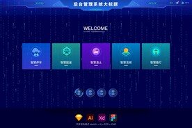 智慧城市模块化后台管理系统首页