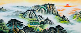 国画山水