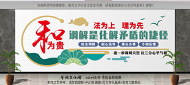 警调室文化墙