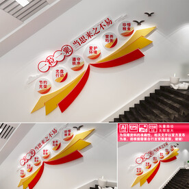 食堂文化墙