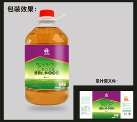 食用油包装 