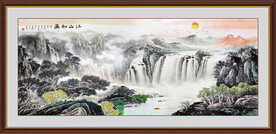 国画山水
