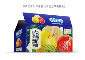 大埔蜜柚彩盒