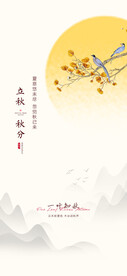 传统节气日海报