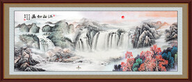 国画山水画