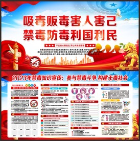 禁毒展板