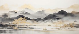 新中式意境山水画