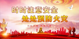 消防展板