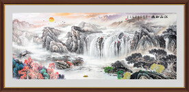 国画山水