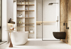 现代浴室3D场景