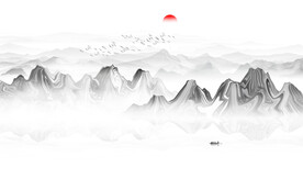 水墨风景画