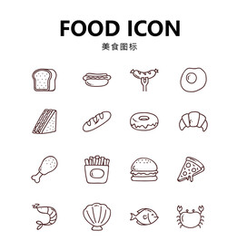 餐饮图标