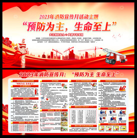 消防宣传栏
