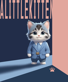 卡通小猫咪