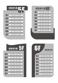 楼层索引图