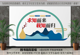 阅读文化墙