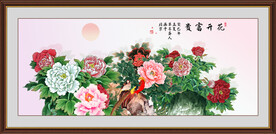 牡丹花开富贵