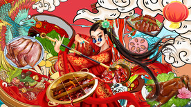 美女火锅