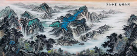 山水国画