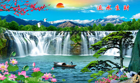 山水风景画