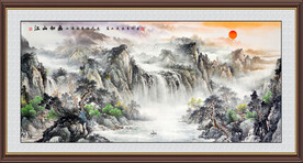 山水风景画