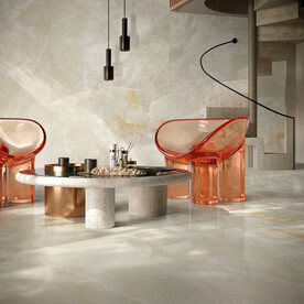 玉石轻奢客厅空间