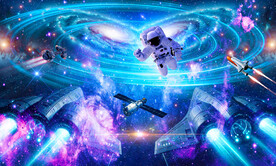 宇宙太空软膜