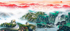 国画山水