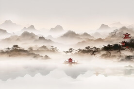 山水画